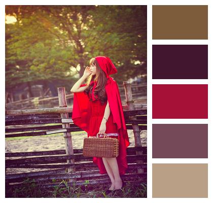 Red Riding Hood Girl Hood Image